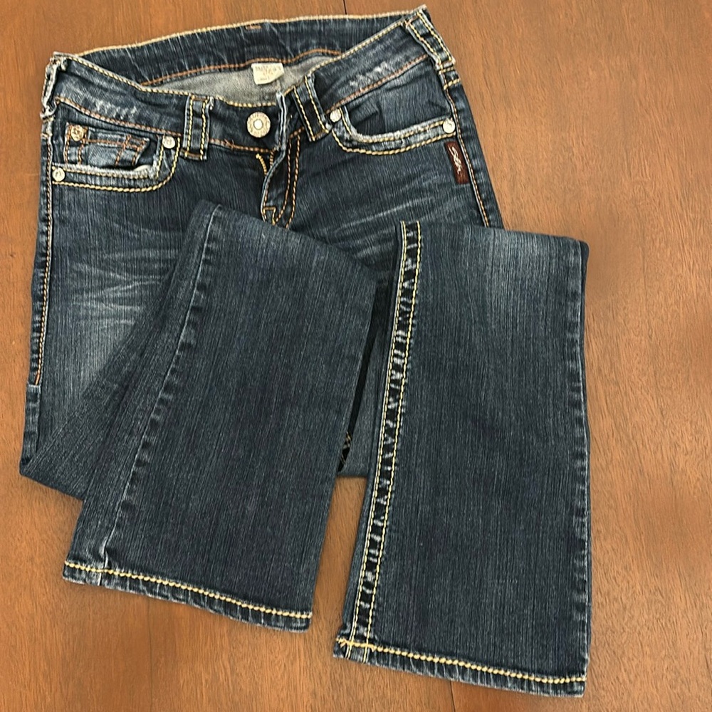 Silver jeans from Buckle, W25/L31